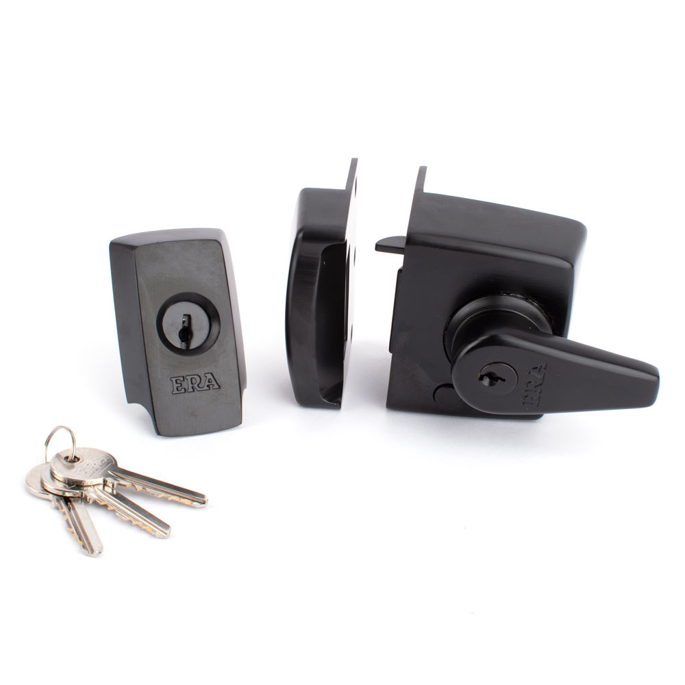 ERA 40mm BS High Security Nightlatch - Black